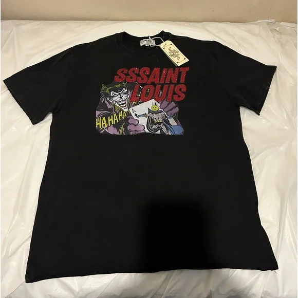 Saint Louis Crystal | Shirts | Saint Louis Rhinestone Joker T